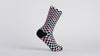Supacaz SupaSox Rad Sock - Checkerz
