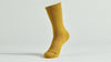 Skarpety rowerowe Merino Midweight Tall Logo - Harvest Gold