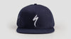 Czapka z siatką z tyłu - Dark Navy/White S Logo