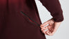Men's Legacy Spray Long Sleeve Crewneck - Maroon