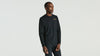 Warped Long Sleeve Tee - Black