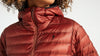 Women's Packable Down Jacket - Rusted Red