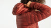 Women's Packable Down Jacket - Rusted Red