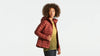 Women's Packable Down Jacket - Rusted Red