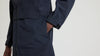 3-warstwowa parka z kapturem - Black