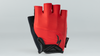 Men's Body Geometry Dual-Gel Short Finger Gloves - Red