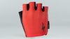 Women's Body Geometry Grail Short Finger Gloves - Red