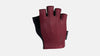 Men's Body Geometry Grail Short Finger Gloves - Garnet Red