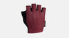 Women's Body Geometry Grail Short Finger Gloves - Garnet Red