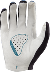 Men's Body Geometry Grail Long Finger Gloves - Blue/Concrete Block