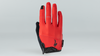 Men's Body Geometry Dual-Gel Long Finger Gloves - Red