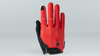 Women's Body Geometry Dual-Gel Long Finger Gloves - Red