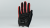 Women's Body Geometry Dual-Gel Long Finger Gloves - Red