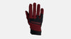 Women's Trail Shield Gloves - Garnet Red