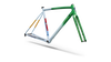 Crux DSW Frameset - D'Aluisio Smartweld Alloy - Oasis Tint Flake Silver Morning Mist/Purple Haze