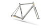 Crux DSW Frameset - D'Aluisio Smartweld Alloy - Shadow Silver/California Sunshine