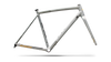 Crux DSW Frameset - D'Aluisio Smartweld Alloy - Shadow Silver/California Sunshine
