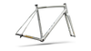 Crux DSW Frameset - D'Aluisio Smartweld Alloy - Shadow Silver/California Sunshine