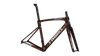 Frameset S-Works Roubaix SL8 - Gloss Carbon/Red to Gold And Solidity Dry Brushed/Dune White