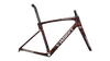 Frameset S-Works Roubaix SL8 - Gloss Carbon/Red to Gold And Solidity Dry Brushed/Dune White