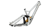 Demo Race Frameset - Gloss Flake Silver / Gunmetal / Brushed