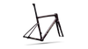S-Works Tarmac SL8 Frameset - FACT 12r Carbon - GLOSS CARBON / BORDEAUX METALLIC + NEBULA DIRECTIONAL BRUSH / PEARL OVER WHITE