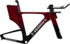 S-Works Shiv LTD Frameset - FACT 11r Carbon - Gloss Maroon Tarmac Black Metallic White Silver